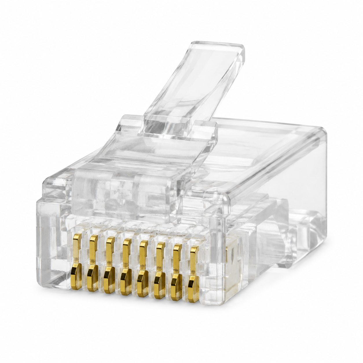 Ficha modular RJ45 8P8C CablePartsNet para cable de red