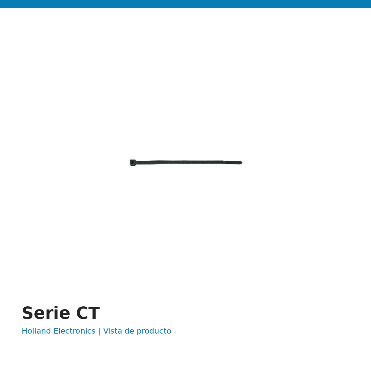 Serie CT - Precintos de nylon Holland para organización de cables