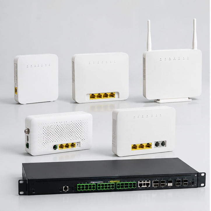 Equipamiento EPON TUOLIMA – ONU/ONT y OLT