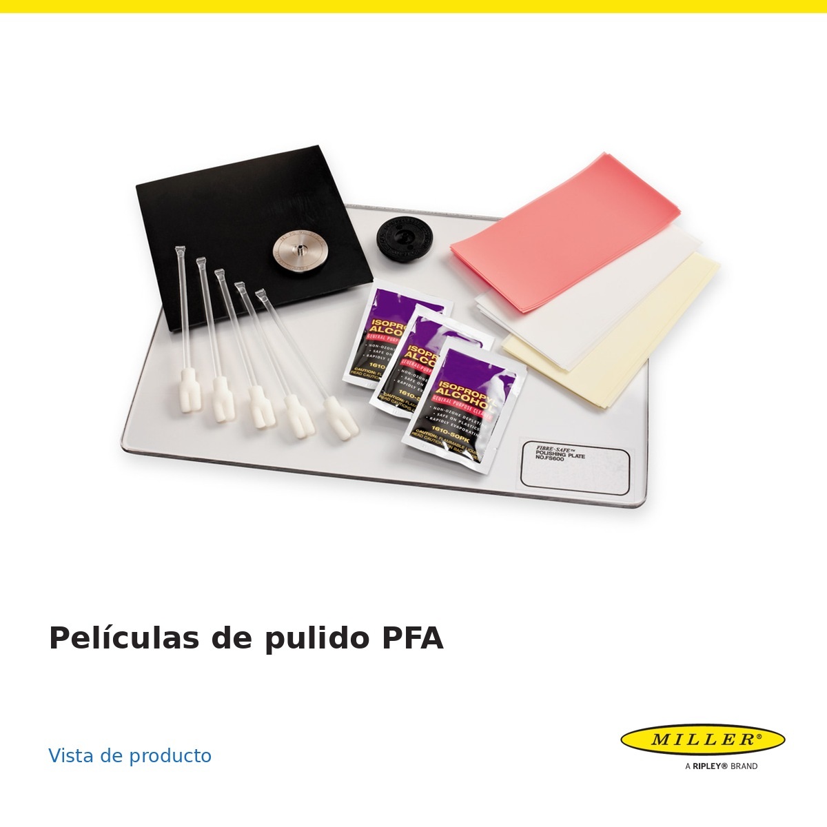 PFA - Películas de pulido para fibra óptica