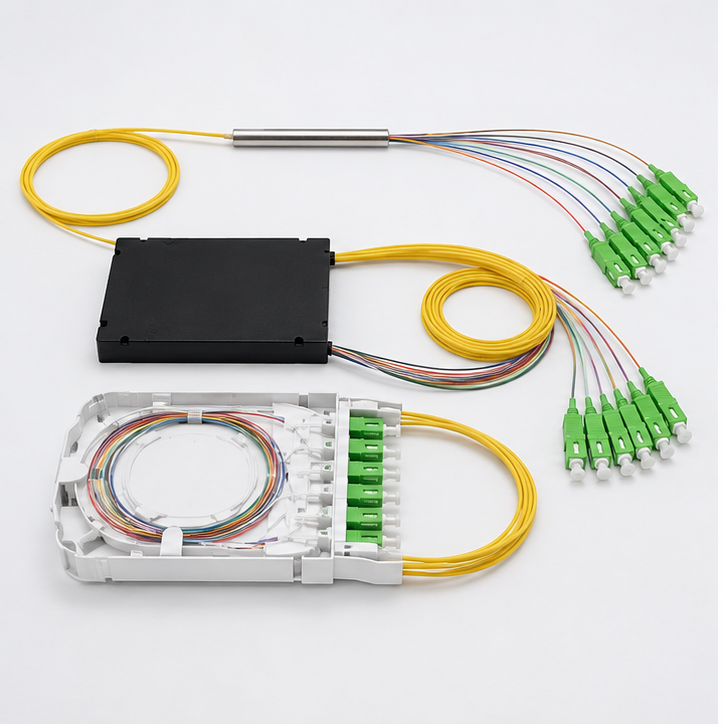 Splitters ópticos PLC TUOLIMA
